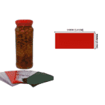 Lacre em PVC Termo Encolhível 94mm X 30mm - 100 unidades