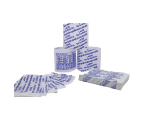 Lacre de Garantia em PVC Termo Encolhível 97mm X 66mm Branco C/ Impressão (Água Mineral) - 10.000 unidades