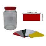 Lacre em PVC Termo Encolhível 117mm X 30mm - 100 unidades