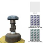 Lacre em PVC Termo Encolhível 111mm X 120mm (Cilindro de Gases) - 1.000 unidades