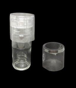 Cápsulas Abertas em PVC Termo Encolhível 48mm X 50mm Cristal (Moedor) - 500 unidades - Imagem 4