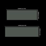 Kit 800 Lacres em PVC Termo Encolhível 125mm X 35mm / 143mm X 35mm - Cristal