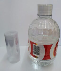 Cápsulas em PVC Termo Encolhível 30mm X 30mm Cristal - 100 unidades