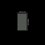 Lacre em PVC Termo Encolhível 52mm X 90mm Cristal - 100 unidades