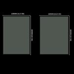 Kit 1.000 Lacres em PVC Termo Encolhível 125mm X 180mm / 135mm X 180mm - Cristal