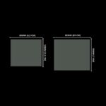 Kit 3.000 Lacres em PVC Termo Encolhível 65mm X 55mm / 85mm X 70mm - Cristal