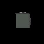 Lacre em PVC Termo Encolhível 65mm X 75mm Cristal - 100 unidades