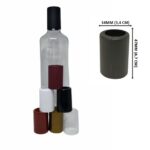 Cápsulas em PVC Termo Encolhível 34mm X 47mm - 500 unidades