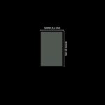 Lacre em PVC Termo Encolhível 52mm X 80mm Cristal - 100 unidades