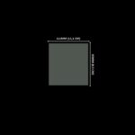 Lacre em PVC Termo Encolhível 111mm X 85mm Cristal - 100 unidades