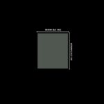 Lacre em PVC Termo Encolhível 85mm X 105mm Cristal - 1.000 unidades