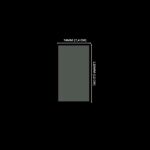 Lacre em PVC Termo Encolhível 74mm X 120mm Cristal - 100 unidades