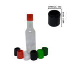 Cápsulas em PVC Termo Encolhível 27mm X 30mm - 100 unidades