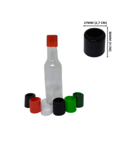 Cápsulas em PVC Termo Encolhível 27mm X 30mm - 300 unidades