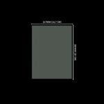 Lacre em PVC Termo Encolhível 117mm X 200 mm Cristal - 100 unidades