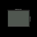 Lacre em PVC Termo Encolhível 143mm X 90mm Cristal - 100 unidades