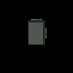 Lacre em PVC Termo Encolhível 46mm X 60mm Cristal - 1.000 unidades