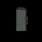 Lacre em PVC Termo Encolhível 54mm X 125mm Cristal - 500 unidades