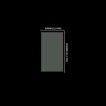 Lacre em PVC Termo Encolhível 33mm X 105mm Cristal - 1.000 unidades