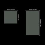 Kit 200 Lacres em PVC Termo Encolhível 101mm X 180mm / 101mm X 90mm - Cristal