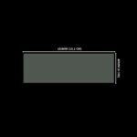 Lacre em PVC Termo Encolhível 101mm X 40mm Cristal - 1.000 unidades (Sem Picote)