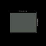 Lacre em PVC Termo Encolhível 150mm X 100mm Cristal - 1.000 unidades