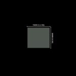 Lacre em PVC Termo Encolhível 72mm X 60mm Cristal - 100 unidades