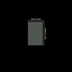 Lacre em PVC Termo Encolhível 60mm X 82mm Cristal - 300 unidades