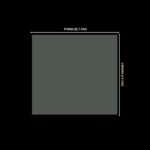 Lacre em PVC Termo Encolhível 97mm X 130mm Cristal - 100 unidades