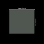 Lacre em PVC Termo Encolhível 128mm X 100mm Cristal - 100 unidades