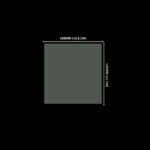 Lacre em PVC Termo Encolhível 108mm X 120mm Cristal - 100 unidades