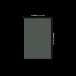 Lacre em PVC Termo Encolhível 115mm X 360mm Cristal - 1000 unidades