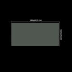 Lacre em PVC Termo Encolhível 150mm X 74mm Cristal - 1.000 unidades