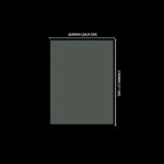 Lacre de PVC Termo Encolhível 169mm X 270mm Cristal - 100 unidades