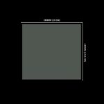 Lacre em PVC Termo Encolhível 150mm X 195mm Cristal - 1.000 unidades