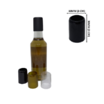 Cápsulas Abertas em PVC Termo Encolhível 30mm X 30mm - 500 unidades