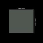 Lacre em PVC Termo Encolhível 150mm X 165mm Cristal - 100 unidades