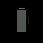 Lacre em PVC Termo Encolhível 60mm X 200mm Cristal - 100 unidades