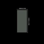 Lacre em PVC Termo Encolhível 69mm X 115mm Cristal - 100 unidades