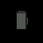 Lacre em PVC Termo Encolhível 78mm X 140mm Cristal - 600 unidades