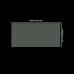 Lacre em PVC Termo Encolhível 250mm X 110mm Cristal - 100 unidades