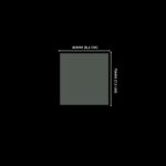 Lacre em PVC Termo Encolhível 82mm X 75mm Cristal - 4.000 unidades