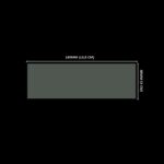 Lacre em PVC Termo Encolhível 135mm X 40mm Cristal - 300 unidades