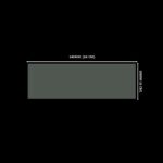 Lacre em PVC Termo Encolhível 140mm X 60mm Cristal - 2.000 unidades