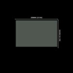 Lacre em PVC Termo Encolhível 150mm X 100mm Cristal - 100 unidades