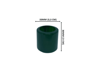 Cápsulas em PVC Termo Encolhível 33mm X 30mm Verde – 2.000 unidades