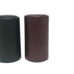 Kit 1.000 Cápsulas em PVC Termo Encolhível Diversas Medidas - Preto Fosco e Bordo Fosco