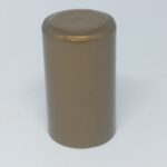 Cápsulas Fechadas em PVC Termo Encolhível 34mm X 50mm Dourada - 200 unidades
