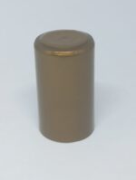 Cápsulas Fechadas em PVC Termo Encolhível 34mm X 50mm Dourada - 200 unidades