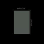 Lacre em PVC Termo Encolhível 103mm X 190mm Cristal - 300 unidades